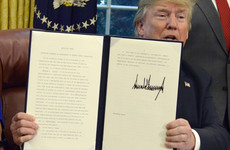 'I didn't like the sight of families being separated': Trump signs order to end family separations