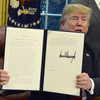 'I didn't like the sight of families being separated': Trump signs order to end family separations