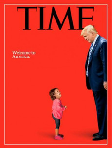 TIME hits out at Trump's border separation policy with cover photo