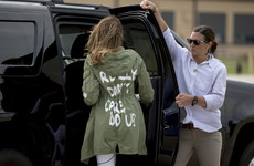 Melania Trump says jacket message at border saying 'I really don't care' doesn't mean anything
