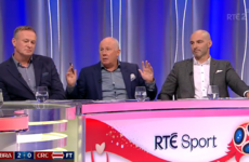 Liam Brady and Richie Sadlier were at odds after VAR helped overturn Neymar's penalty claim