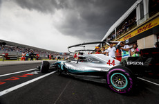 Hamilton takes pole at rain-hit, crash-marred French Grand Prix