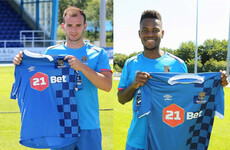Waterford snap up ex-Ireland underage internationals Dessie Hutchinson and Noe Baba