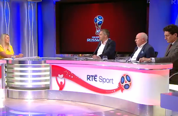 Here's RTÉ's World Cup schedule for this week as the group stages ...