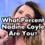 What Percent Nadine Coyle Are You?