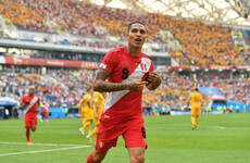 Striker who had drugs ban lifted fires Peru to World Cup victory and sends Socceroos packing