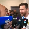 Messi stuns reporter by revealing he wore good-luck charm passed on by reporter's mother