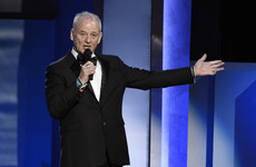 Bill Murray ended up serenading George Clooney in the middle of his tribute to him at the Life Achievement Awards