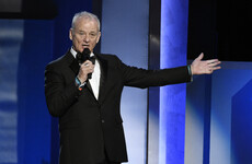 Bill Murray ended up serenading George Clooney in the middle of his tribute to him at the Life Achievement Awards