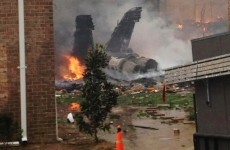 US fighter jet crashes into residential area in Virginia