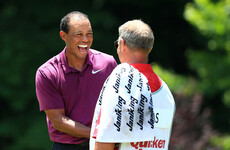 Tiger will start the weekend four shots off the lead at the Quicken Loans
