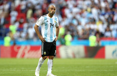 Mascherano announces international retirement following Argentina's World Cup exit