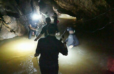 Easing of bad weather opens crucial window in search for missing football team in cave
