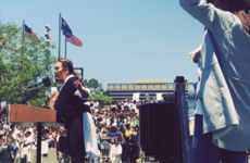 Chrissy Teigen gave a powerful speech about immigrants at the Families Belong Together rally over the weekend