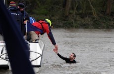 VIDEO: Protester disrupts Boat Race