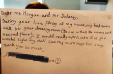 Sharon Horgan shared a sweet letter from a little girl while Catastrophe filmed in her home