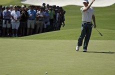 Mickelson on the march as Rory loses sight of green jacket