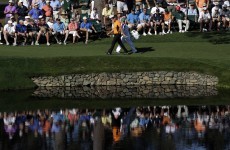 Hanson gets to 9 under for lead at Masters