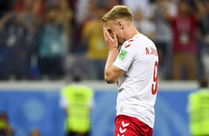 Denmark striker Jorgensen receives death threats after World Cup penalty miss