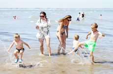 Possible showers in the south, but another scorcher in store today