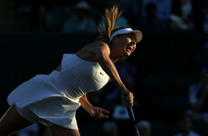Sharapova insists she's made 'a lot of progress' after shock first round Wimbledon exit