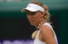 'I would be very surprised if you saw her go far,' says Wozniacki of Wimbledon opponent after shock defeat