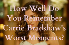 How Well Do You Remember Carrie Bradshaw's Worst Moments in SATC?