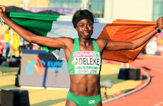 15-year-old Rhasidat Adeleke storms to 200m gold for Ireland at European Championships