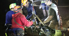 Thai Navy Seals have posted a video of the football team rescue