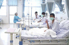 First photos emerge of Thai cave rescue boys in hospital