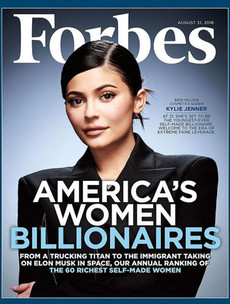Kylie Jenner made the cover of Forbes for her $900m lipstick empire, just after getting rid of her filler