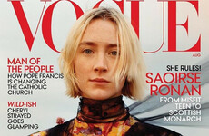 Saoirse Ronan told Vogue Magazine she was "so proud" of Ireland for repealing the 8th