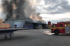 Nine fire units battling blaze at Cork timber factory