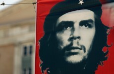 Scale model of Che Guevara monument being built