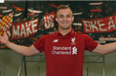 Switzerland star Xherdan Shaqiri joins Liverpool following Stoke's relegation
