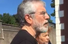 Gerry Adams says he doesn't know who attacked his home but he wants to speak with them