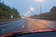 It's raining all over the country - so take extra care if you're driving