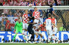 Here are all the goals from today's World Cup final