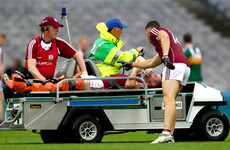 Blow for Galway as key man Conroy suffers nasty double leg-break in Kerry win
