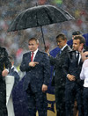 'In Mother Russia only Putin gets an umbrella' - Viewers bemused by President's World Cup 'power move'