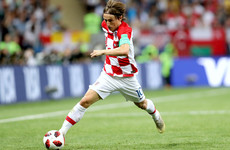 Consolation for Luka Modric as he wins World Cup Golden Ball