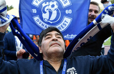 Maradona presented as new chairman of Belarus side Dynamo Brest