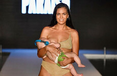 This Sports Illustrated runway show features an amputee and a breastfeeding model