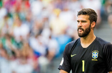 Liverpool make record £62m offer for Roma goalkeeper Alisson - reports