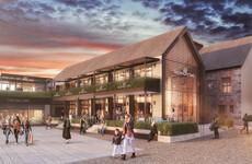 A disused quarter of Dundrum Town Centre has been cleared for a revamp