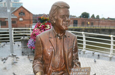 'Terry was a big strong rugby man not like this little chap' - Limerick's Wogan statue defaced