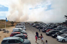 Curracloe beach evacuated as firefighters tackle large-scale sand dune blaze