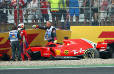 Vettel crash sees Hamilton retake championship lead at German Grand Prix