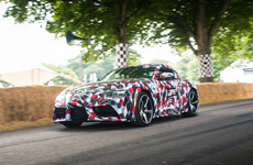Here's a look at the new Toyota Supra prototype making its world debut