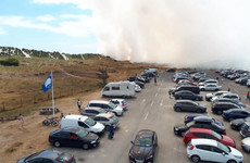 Gardaí probe Wexford fire after reports that barbecue caused huge beach blaze